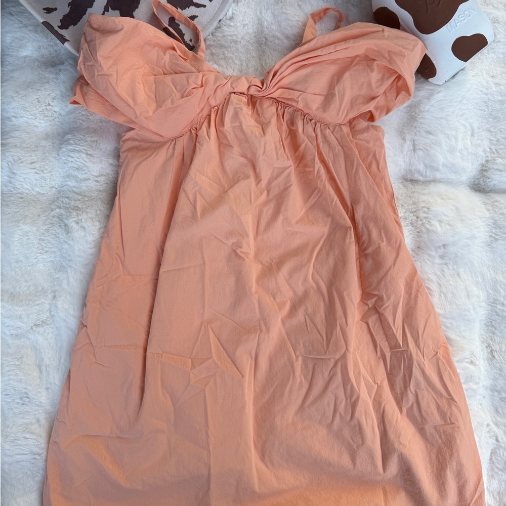 Zara Orange girls dress size 13-14